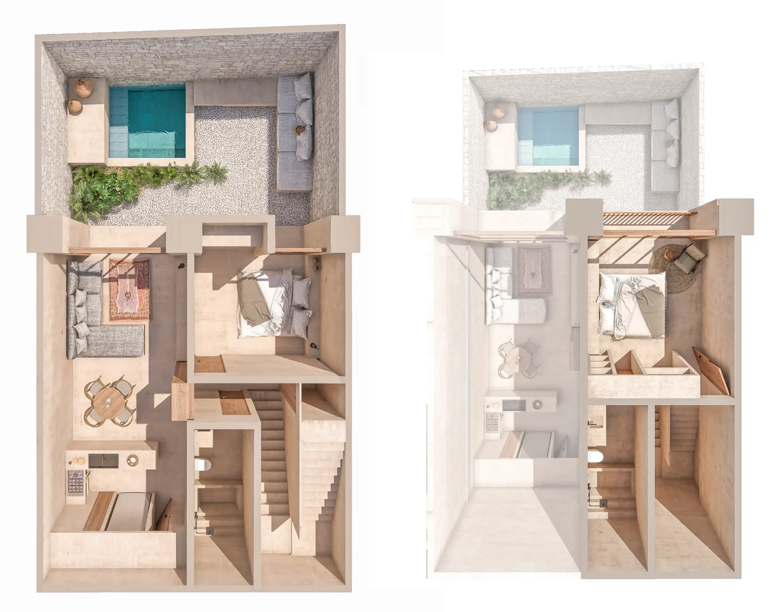 Jungle Villa floorplan